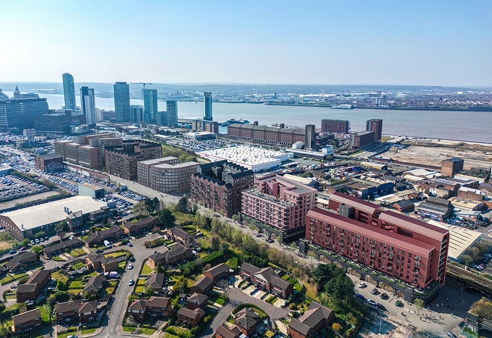 Love Lane development in Liverpool